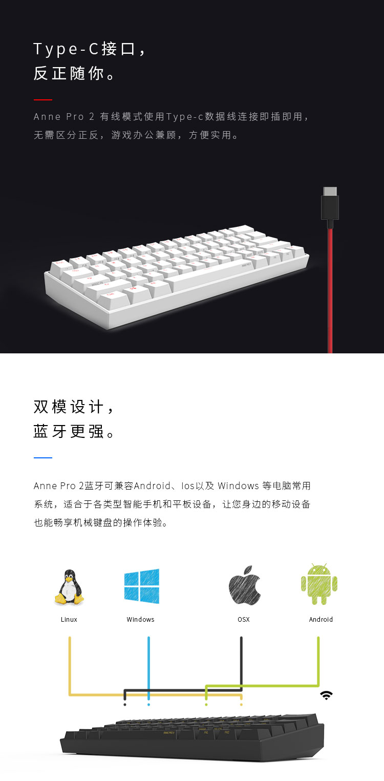 ANNE PRO 2 - HEXCORE